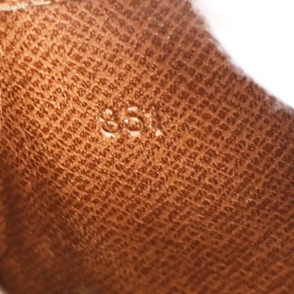 LOUIS VUITTON Cartouchiere MM Shoulder Bag Monogram Leather Brown M51253 32YF045 - Picture 2 of 16